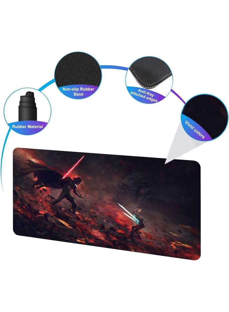 Y&D 600*300*3mm Office Lock Edge Non Slip Game Keyboard Pad - Image 5