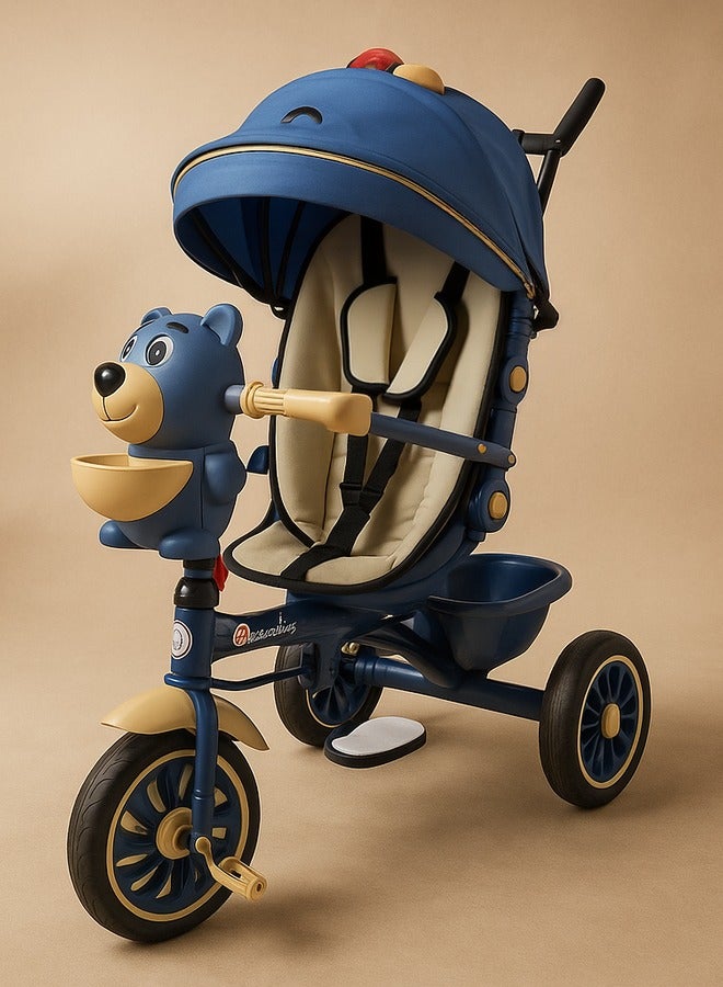 Multi-functional Kids' Tricycle and Stroller - Your Child's Companion for Every Outing and Adventure