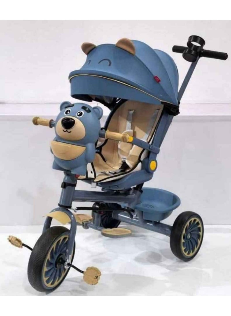 Multi-functional Kids' Tricycle and Stroller - Your Child's Companion for Every Outing and Adventure