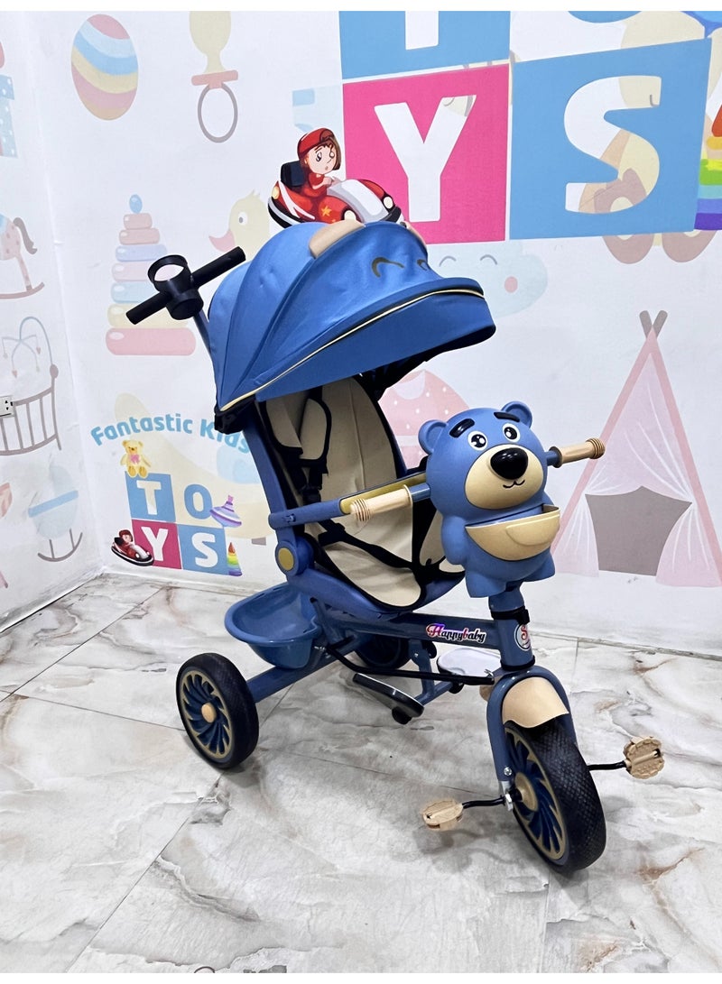 Multi-functional Kids' Tricycle and Stroller - Your Child's Companion for Every Outing and Adventure