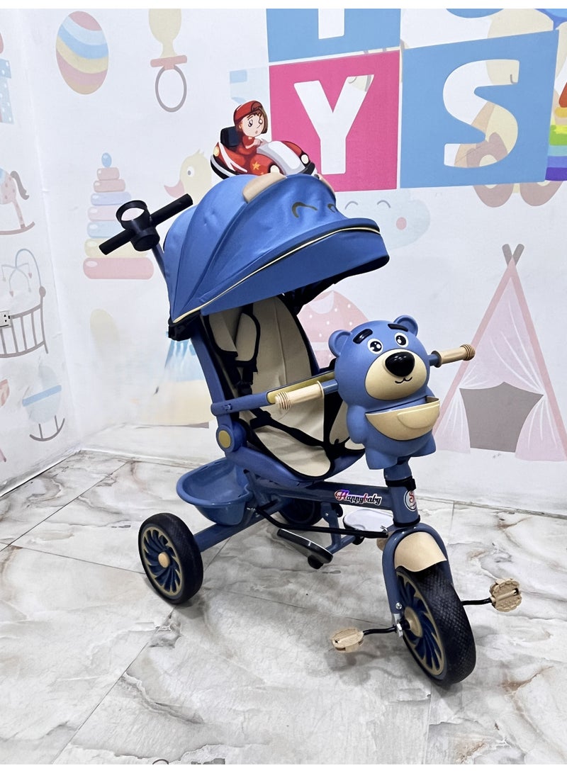 Multi-functional Kids' Tricycle and Stroller - Your Child's Companion for Every Outing and Adventure