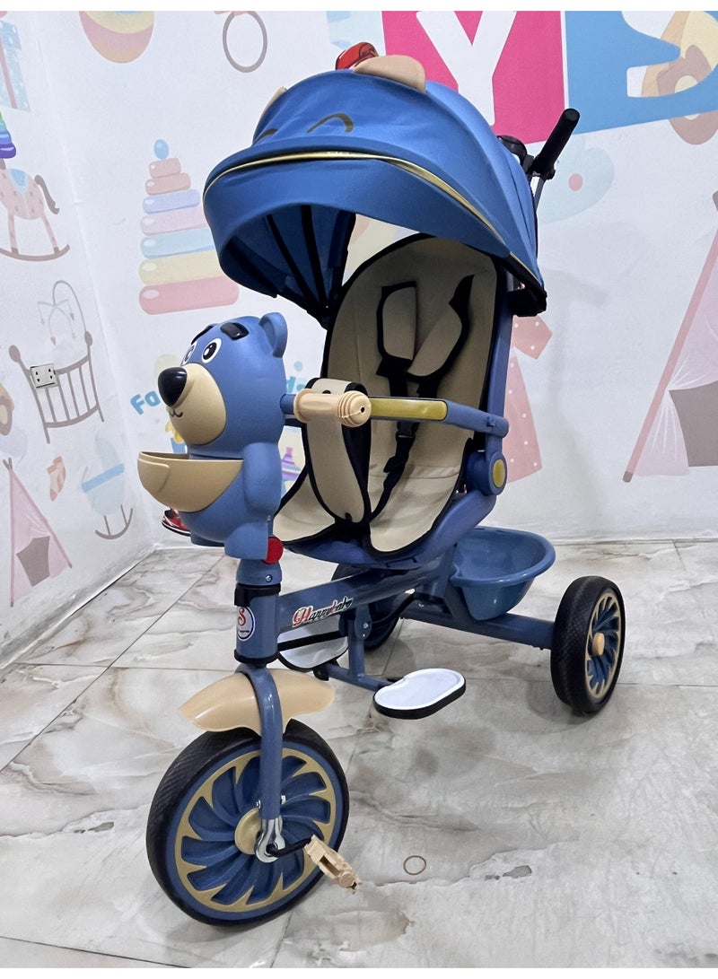 Multi-functional Kids' Tricycle and Stroller - Your Child's Companion for Every Outing and Adventure