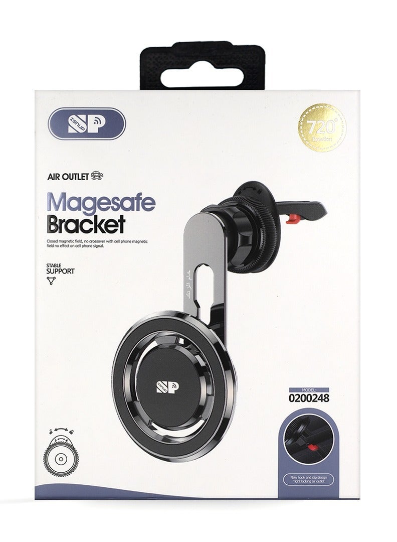 iSNUP MagSafe mobile holder through the air conditioning vent - Image 2