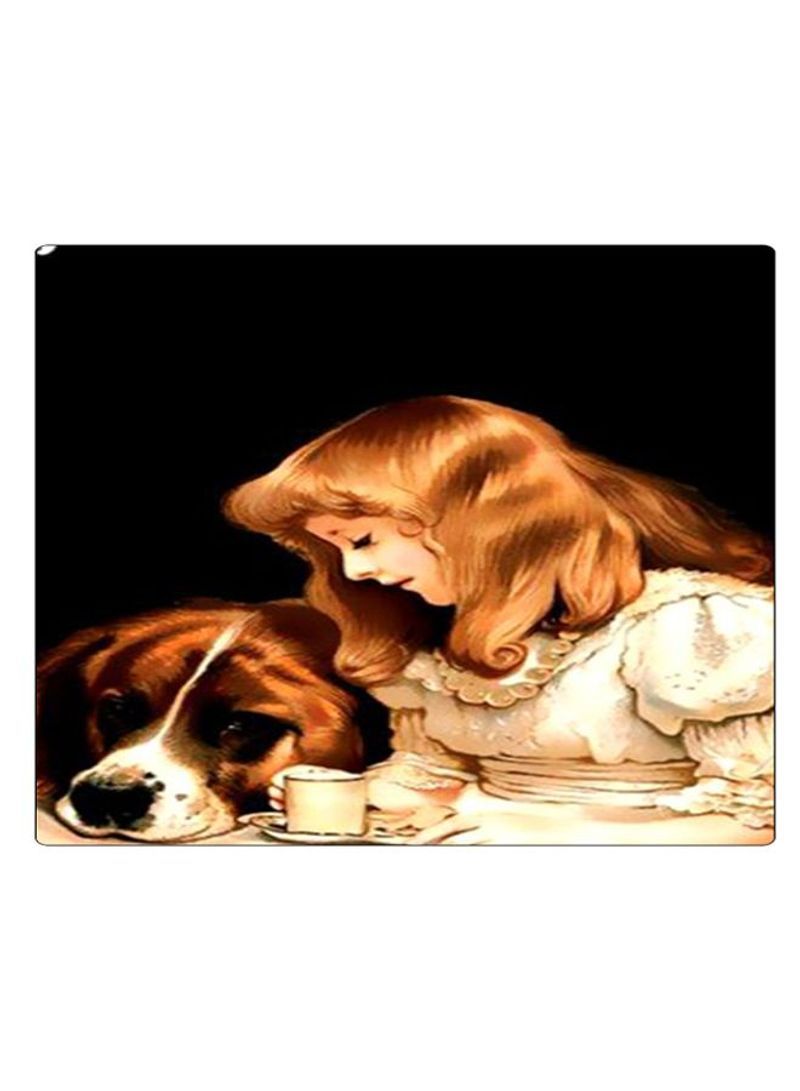 RKN Printed Anti-Slip Gaming Mouse Pad Multicolour