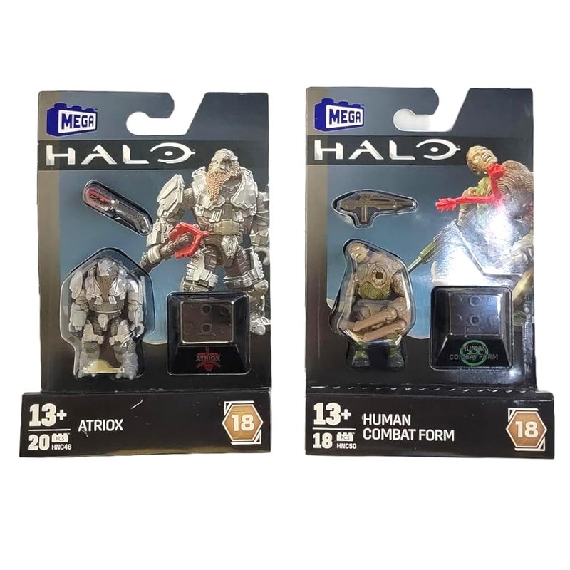 Mega Construx Halo Heroes Series 18 â€“ Complete 5â€‘Figure Buildable Action Figure Bundle | Sangheili Honor Guard, Atriox, Spartan MK VII & More | Ages 13+ - Image 4
