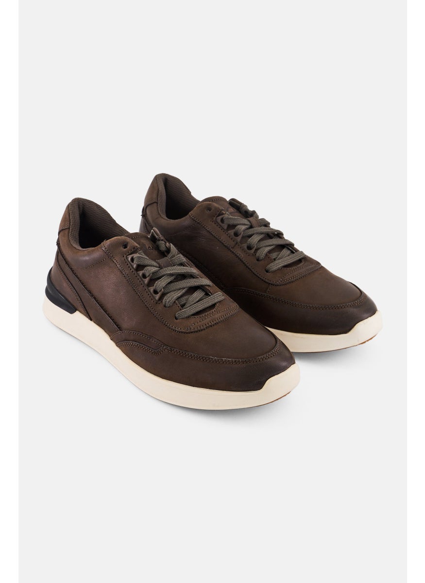 clarks Men Racelite Standard Fit Lace Up Casual Shoes, Brown  - Image 1