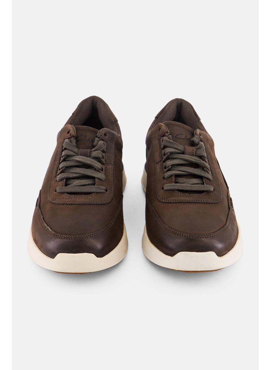 clarks Men Racelite Standard Fit Lace Up Casual Shoes, Brown  - Image 3