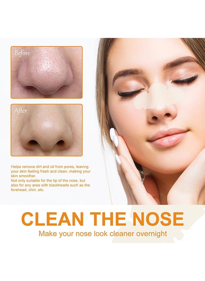 West&Month Nose Patch Hydrocolloid - Cleansing Pore Strip for Nose Pores, Pimples, Zits and Oil - Overnight Pore Strips to Absorb Acne Nose Gunk 10patches  - Image 3