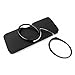 DBEFTLI Armless Thin Reading Glasses Clip on Nose Readers Mini Slim Lightweight for Men Women 1 Pack 300 - Image 4