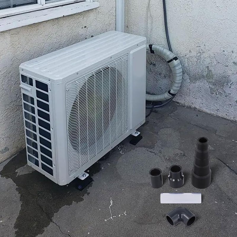 محول تفريغ خط تصريف التيار المتردد الشفاف مقاس 3/4 بوصة لتنظيف مكثف التكييف والتدفئة والتهوية - Image 4