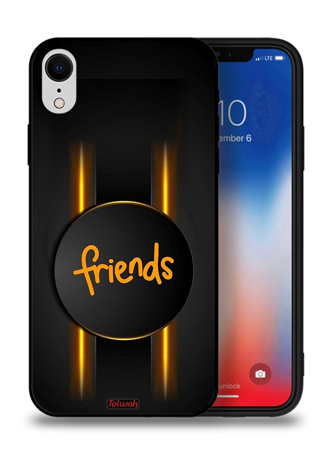 Tolwak Apple iPhone XR Protective Case Friends - Image 1