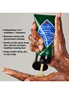 Jack Black Ack Black Exfoliating Scalp Scrub & Shampoo  - Image 5
