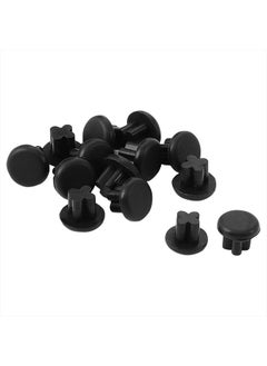 Rubber Dust Plug, 3.5mm Anti-Dust Headphone Jack Dust Plug Dust Cap for Mobile Phone Laptop Desktop Computer 15pcs Black