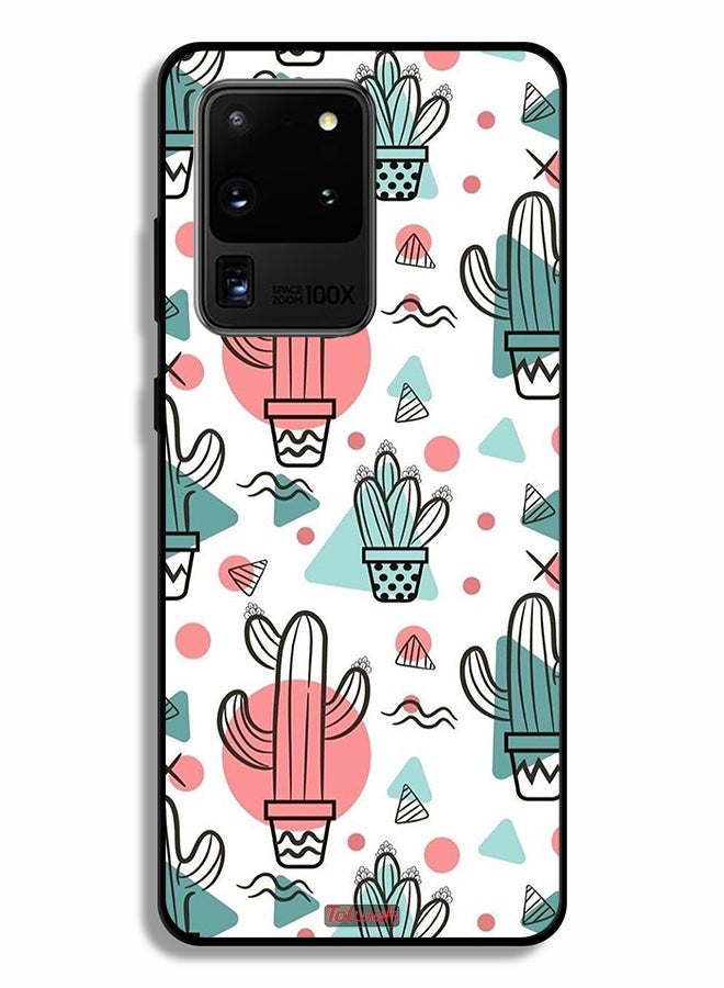 Tolwak Samsung Galaxy S20 Ultra Protective Case Cover Cactus - Image 2