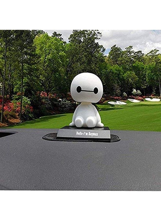 DANUC - Pop Big Hero 6 Baymax Cute Cartoon Bobblehead Doll Toy Car Accessories/Dashboard Bobblehead For Car/ Interior Decoration Bobble Head Toy Gift - Image 1