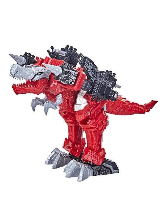 POWER RANGERS - Dino Fury T Rex Champion Zord For Kids Ages 4 And Up Morphing Dino Robot Zord With Zord Link Mix And Match Custom Build System - Image 1