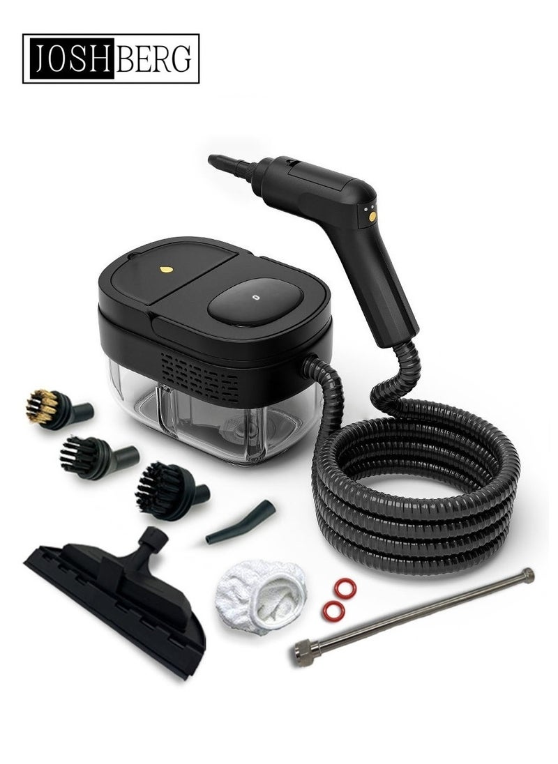 Joshberg Steam Cleaner, 3-Level Adjustable Handle, 15s Heat-Up, 2500W High Pressure Steamer for Home for Home, Car, Kitchen, Furniture, Grout, Tile  - Image 1
