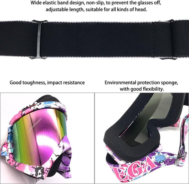 Zdatt Bendable Windproof Ski Goggles - Image 5