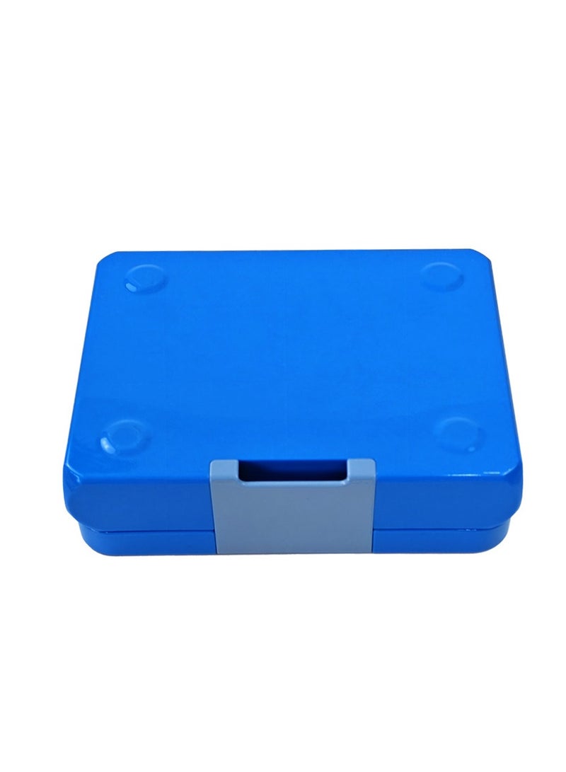 Office worker student lunch box with lid, simple sealing and thermal insulation lunch box partition Tritan material (blue) - Image 3