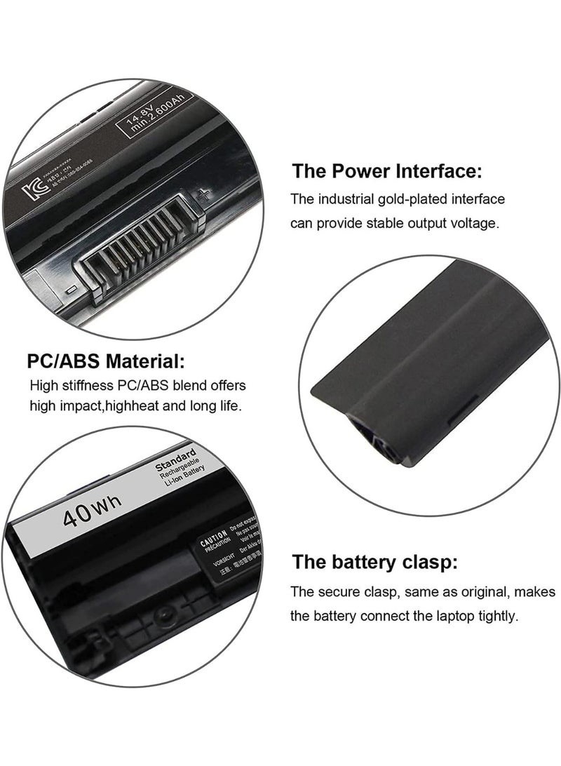40WH M5Y1K 14.8V Type Battery Compatible with Dell Inspiron 15 5555 5558 5559 3558 14 3451 5458 17 5755 5758 5759 Vostro 3451 3458 3558 451-bbmg WKRJ2 - Image 2