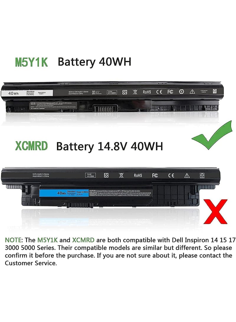 40WH M5Y1K 14.8V Type Battery Compatible with Dell Inspiron 15 5555 5558 5559 3558 14 3451 5458 17 5755 5758 5759 Vostro 3451 3458 3558 451-bbmg WKRJ2 - Image 4