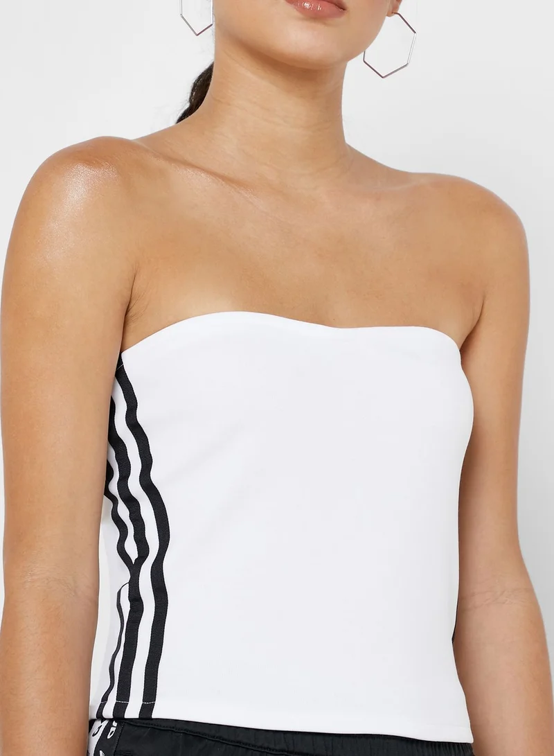 adidas Originals 3 Stripe Bandeau Top