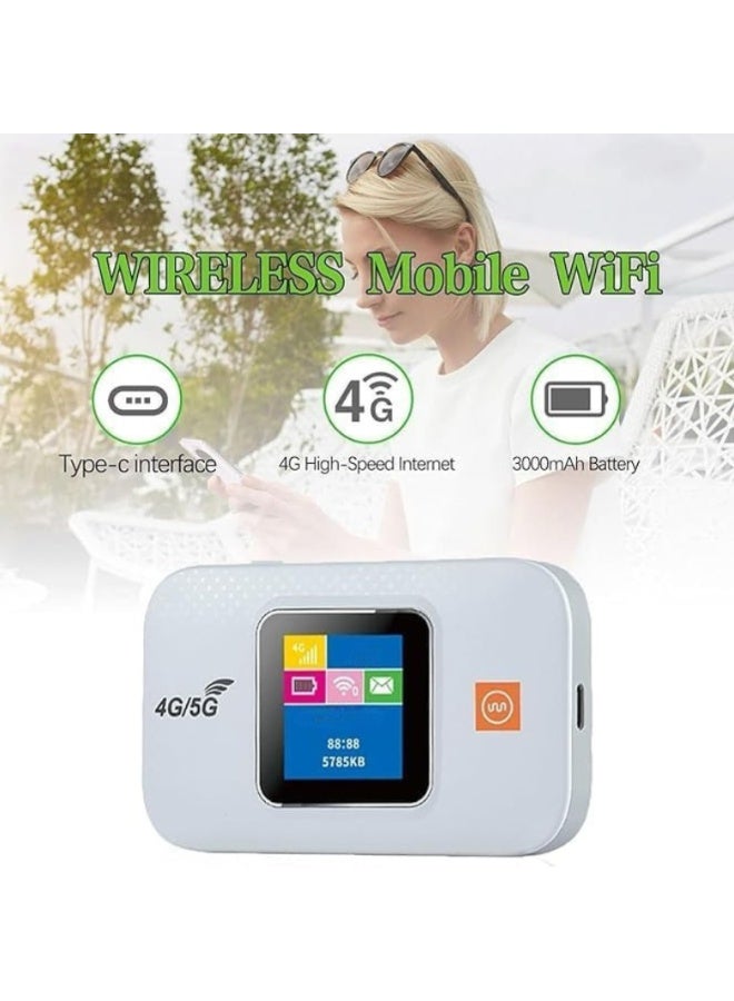 SUKILO 4G LTE Portable WiFi Hotspot Router with SIM Card Slot, 3000mAh Battery, Mini Travel Pocket Router Supports 10 Devices, 150Mbps High-Speed Internet, Compatible with Smartphones & Laptops - Image 5