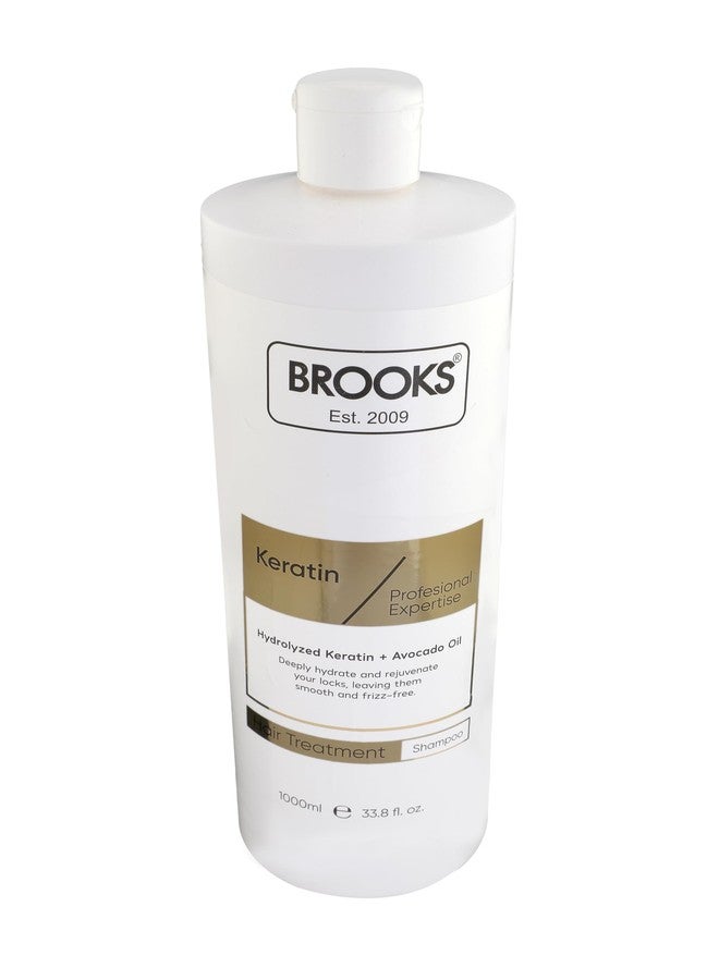 Brooks Keratin Shampoo 1000 Ml - Image 1