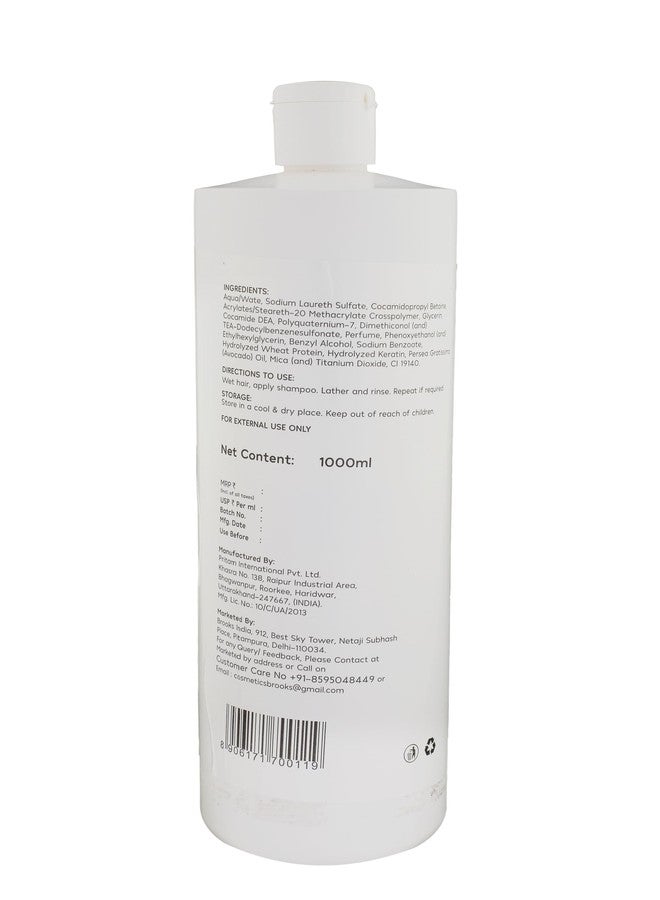 Brooks Keratin Shampoo 1000 Ml - Image 4