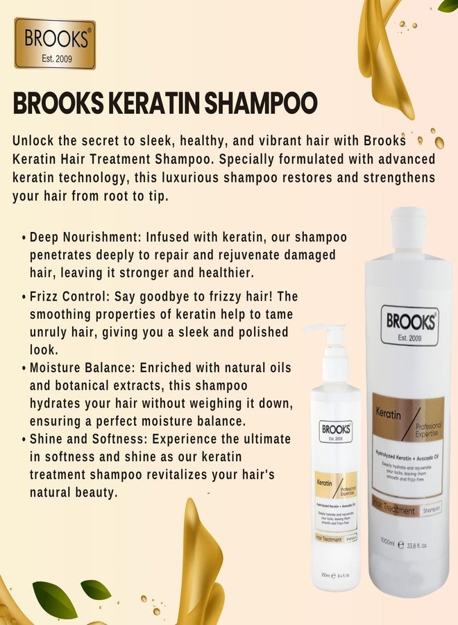 Brooks Keratin Shampoo 1000 Ml - Image 5
