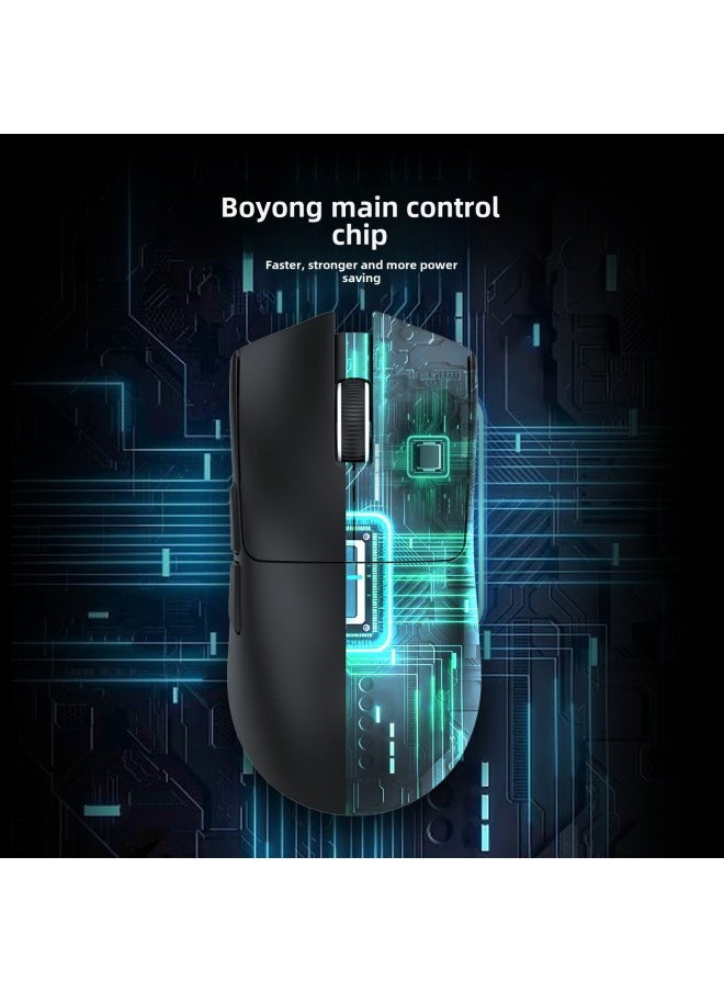 Generic Attack Shark X11 Mouse Lightweight PAW3311 E-sports Game Three-mode Wireless Bluetooth Mouse Charging RGB Bottom-Colour:Attack Shark X11 Three-mode Mouse White With Rgb Charging Stand  - Image 5