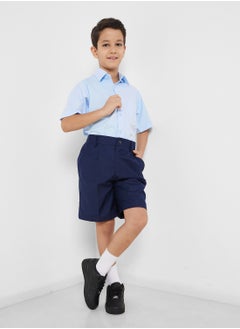 hayas closet Kids School Uniform Half Sleeve Shirt  - Image 4