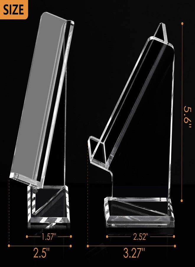 YUXUN Acrylic Pen Holder Display Stand - 30° Tilt Angle, Multi-Functional Clear Pencil & Makeup Brush Organizer for Office, School, Home and Exhibition -1PC - Image 5