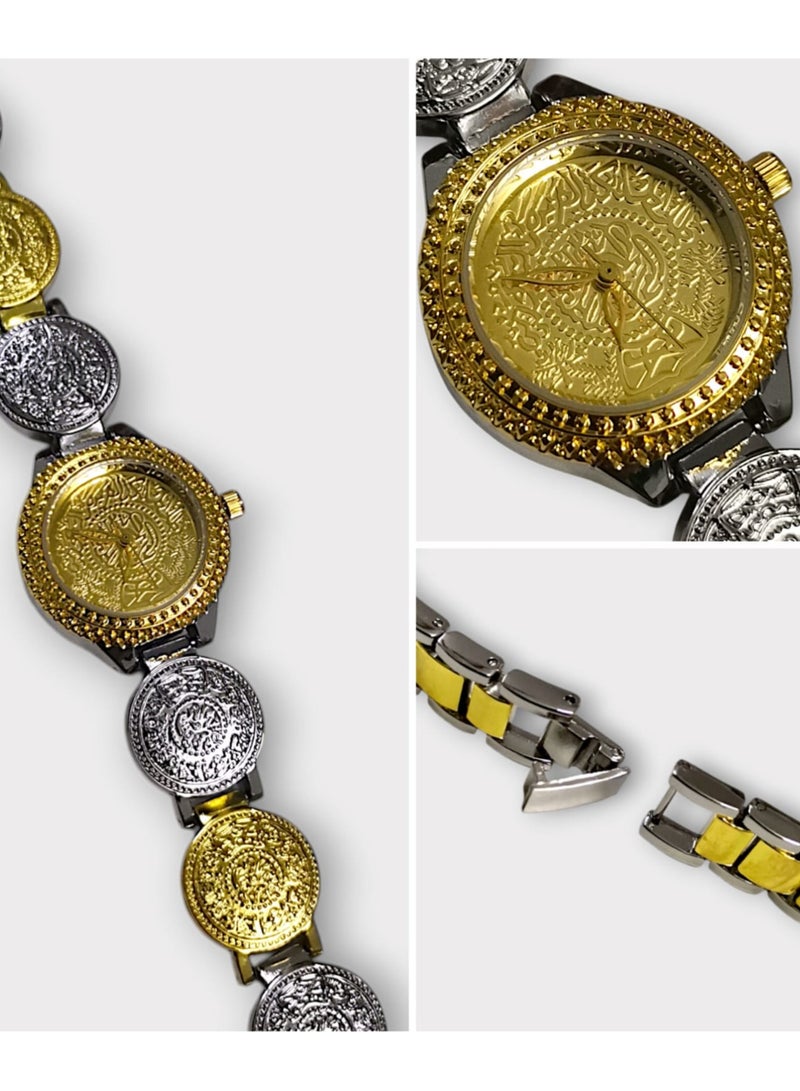 Rivoly Elegant women's stainless-steel set consisting of a waterproof watch with a set of bracelets, rings, necklaces, and earrings - Image 3