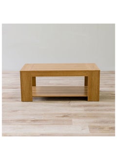 DANUBE HOME Kairo Coffee Table Multi Functional Living Room Desk Space Saving Center Table Furniture For Home Living Room L 110 x W 54 x H 45 cm Almond  - Image 3