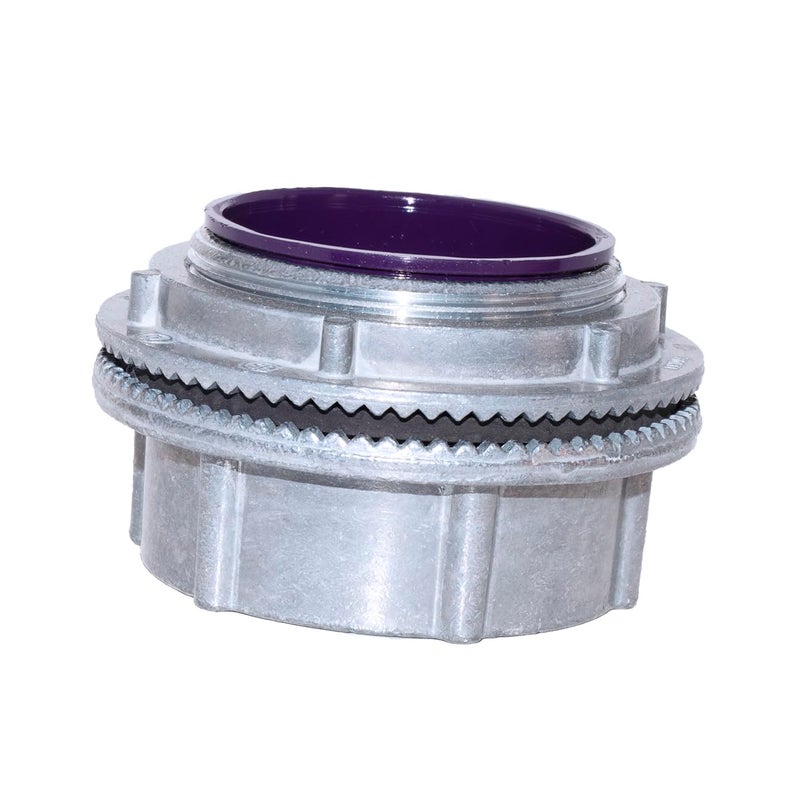 Sigma Electric Sigma Engineered Solutions Proconnex 44070 Rigid Watertight Hub 1/2-Inch Conduit Fitting, 2-Pack, Gray - Image 3