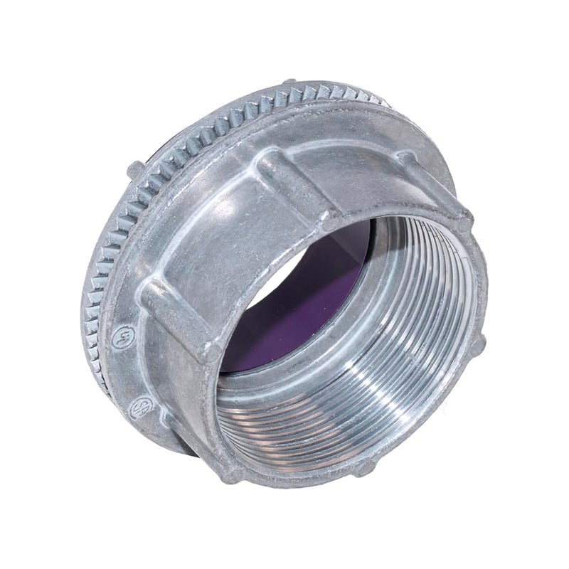 Sigma Electric Sigma Engineered Solutions Proconnex 44070 Rigid Watertight Hub 1/2-Inch Conduit Fitting, 2-Pack, Gray - Image 2