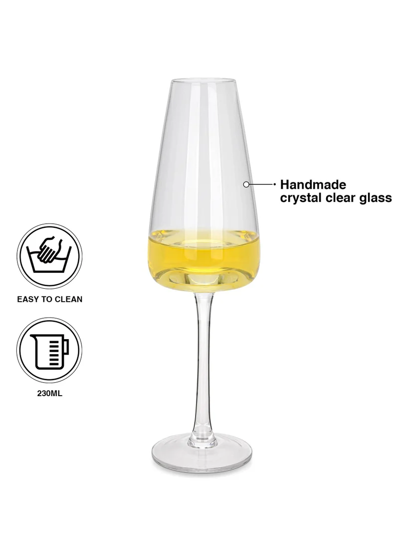 فيسمان Fissman 2-Piece 230ml Champagne Glass Set