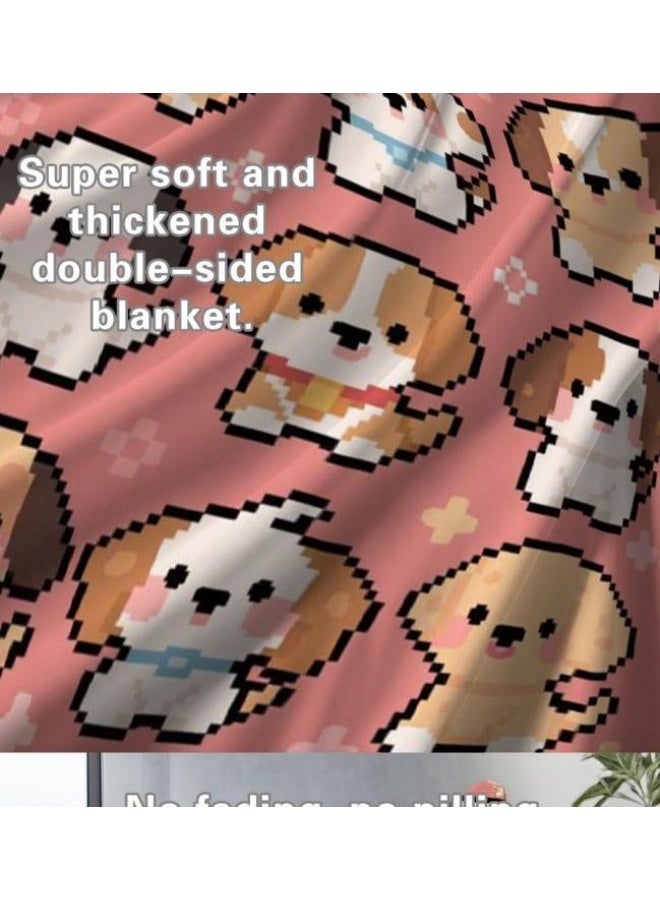 general Flannel thin blanket (warm and comfortable, suitable for sleep, gaming, dust removal and sandproof) 150cm*200cm - 734 - Image 3