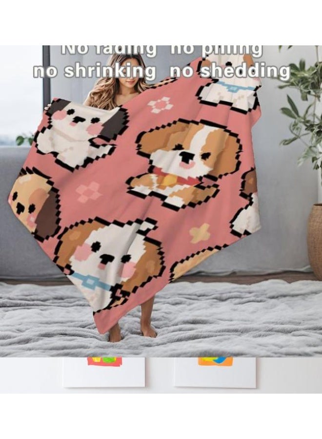 general Flannel thin blanket (warm and comfortable, suitable for sleep, gaming, dust removal and sandproof) 150cm*200cm - 734 - Image 4