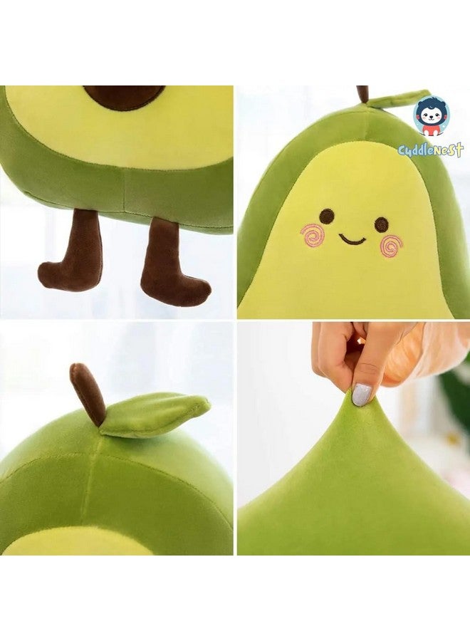 Avocado Soft Toy, Plush Toys, Soft Toys for Kids | Soft Toy for Baby Boys and Girls | Cute Toy | 35 cm Stuff Toy for Kids | Cute Cuddle Pillow for All Ages - Image 4