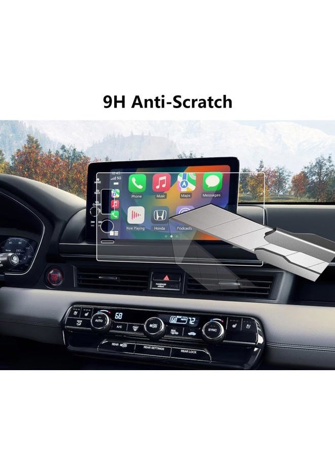 AZZIGO Tempered Glass Screen Protector For 2023 2024 2025 Honda Pilot (EX-L/TrailSport/Touring/Elite/Black Edition) 9 Inch Touchscreen Accessories HD - Image 3