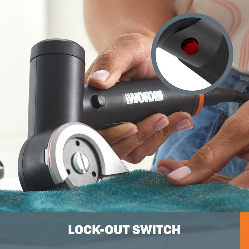 Worx 20V MAKERX WX745L.9 ZipSnip Mini Rotary Cutter (Tool Only) - Image 5