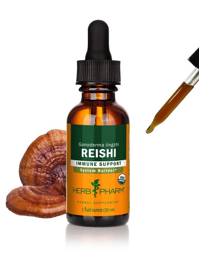 Herb Pharm Reishi Mushroom Extract Immune System Builder - 1 Ounce - Image 1