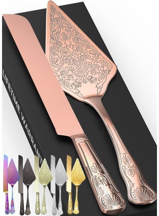 Rustic Wedding Cake Knife and Serving Set - Perfect for Weddings, Parties, Birthdays, and Anniversaries - Elegant Cake Cutting Tools for Your Special Day - pzsku/Z7C35D842B8E43A3593E5Z/45/_/1723085894/c75adc4a-fb0d-46c7-8dd2-37f2cfad48ad