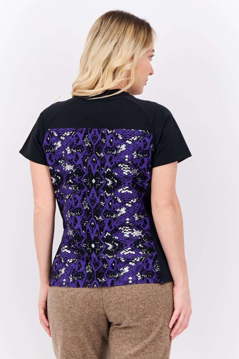 Ellesse Women Sportswear Fit Short Sleeves Running T-Shirt, Multicolor - Image 3