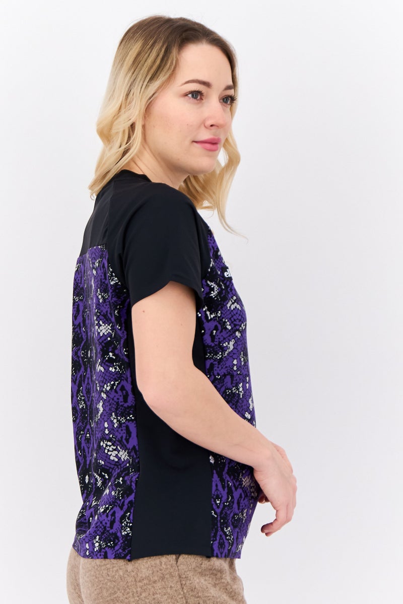 Ellesse Women Sportswear Fit Short Sleeves Running T-Shirt, Multicolor - Image 2