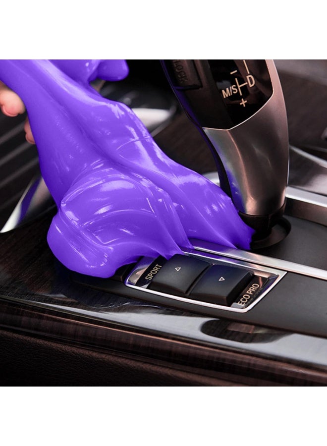 PULIDIKI Car Cleaning Gel Cleaning Putty Car Interior Cleaner Car Detailing Kit Car Cleaning Slime Car Cleaning Supplies Car Accessories Gifts Purple