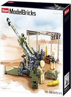 Sluban Sluban M38-B0890 258-Piece Anti-Aircraft Gun 10+ Years 