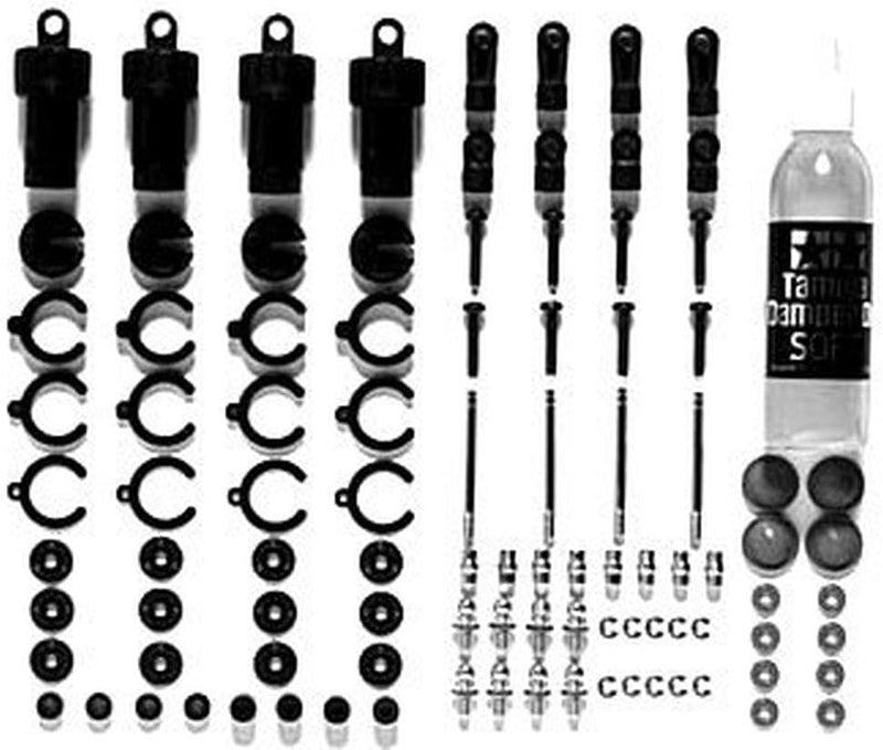 Tamiya 53619 CVA Mini Shock Unit Cylinder Set (4pcs) for RC Cars - Image 2
